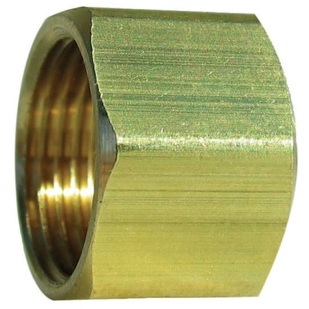 Jmf JMF Company 5/16 in. Compression X 5/16 in. D Compression Brass Nut 41223